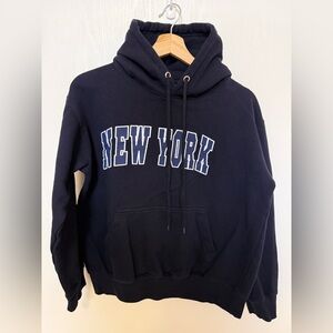 New York Navy Hoodie Men’s